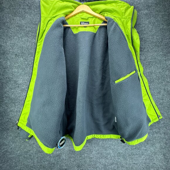 Port Authority Jacket‎ Mens 2XL Waterproof Ripstop Nylon Sherpa Fleece Nootka - Picture 7 of 16